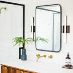 Modern Bathroom in Caesarstone 1141_Pure White