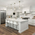 transitional kitchen