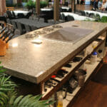 Caesarstone kitchen table at Epcot International Food and Wine Festival