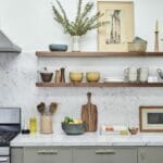 white attica kitchen countertop