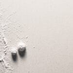 Caesarstone 3141 Egg-Shell white Quartz surface