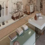 Caesarstone ICON 8101 Clearlight Kitchen