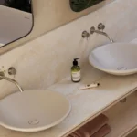 Caesarstone 8151 Moonflow Bathroom
