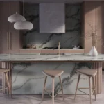 Caesarstone 8477 Ocean Sage Kitchen