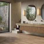 Caesarstone 8521 Wild Taj Bathroom
