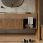 Caesarstone 8521 Wild Taj Bathroom