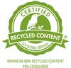 SCS Recycles Materials - Min 80%