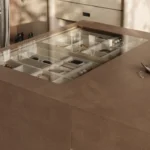 Caesarstone Lioli Porcelain 232 Cider beauty salon