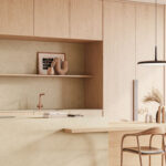 Caesarstone Lioli 543 Marenstone porcelain Kitchen