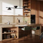 Caesarstone Lioli Porcelain 906 Sunset Stone Kitchen