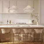 Caesarstone Lioli Porcelain 907 MoonIce Kitchen
