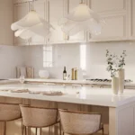 Caesarstone Lioli Porcelain 907 MoonIce Kitchen