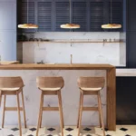 Caesarstone Lioli Porcelain 914 Carrara Ice Kitchen