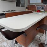 Caesarstone 2230 Linen kitchen