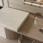 Caesarstone ICON 8251 Taj Whisper beige modern kitchen