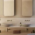 Caesarstone ICON bathroom with 8151 Moonflow